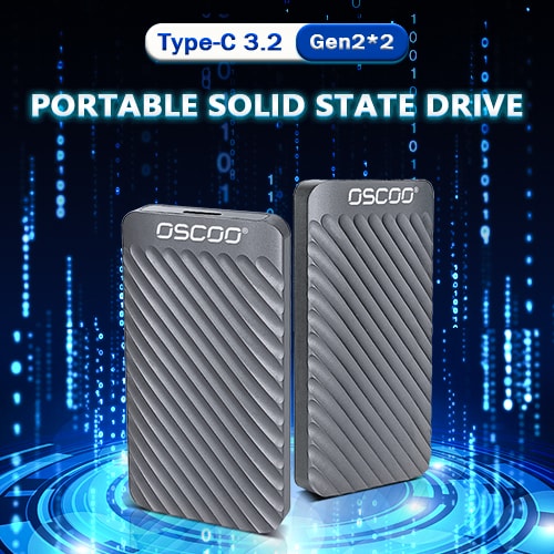 MD006 Portable SSD Type-C, Up to 20Gbps 