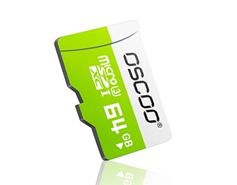 Micro SD Memory Card Green Series