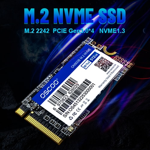  M.2 NVMe PCIe Gen3.0*4 2242 SSD