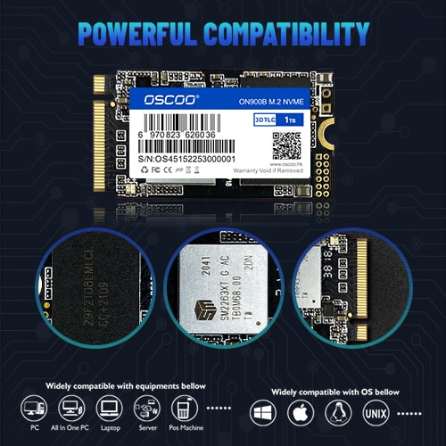 M.2 NVMe PCIe Gen3.0*4 2242 SSD