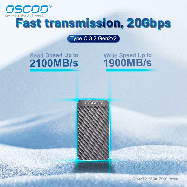 Revolutionizing Digital Efficiency: OSCOO Introduces High-Speed External SSD MD006