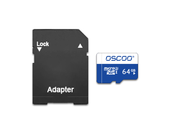 TF Memory Card with Adapter Blue Series